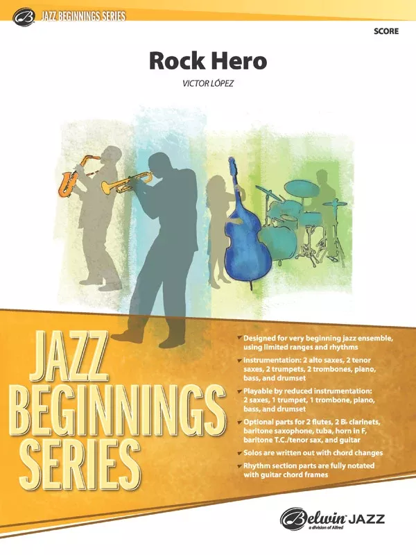 Rock Hero: Jazz Ensemble Conductor Score