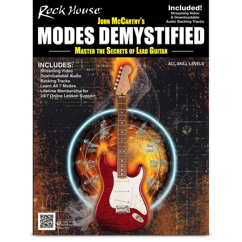 Rock House Modes Demystified Book/2 DVD Pack
