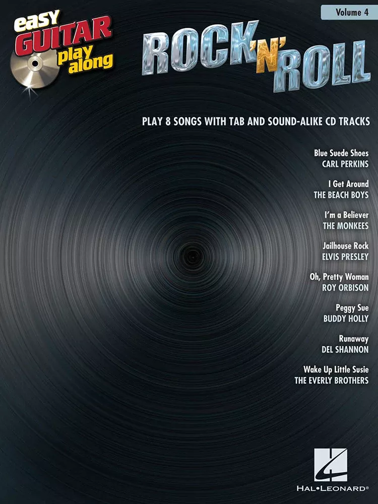 Rock N Roll Easy Guitar Playalong Volume 4 BK/CD