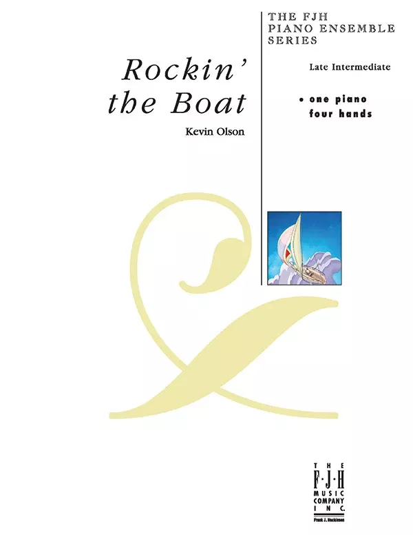 Rockin' the Boat: Late Intermediate Piano Sheet