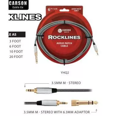 Rocklines Carson Patch Cable