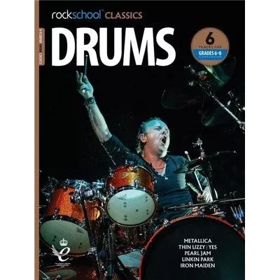 ROCKSCHOOL CLASSIC DRUMS GRADE 6-8