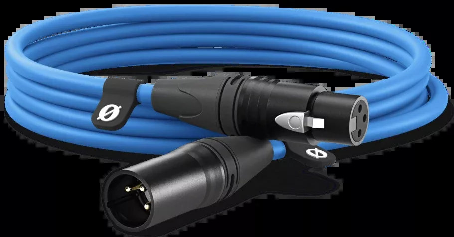 RODE XLR33m Premium XLR Cable in Blue