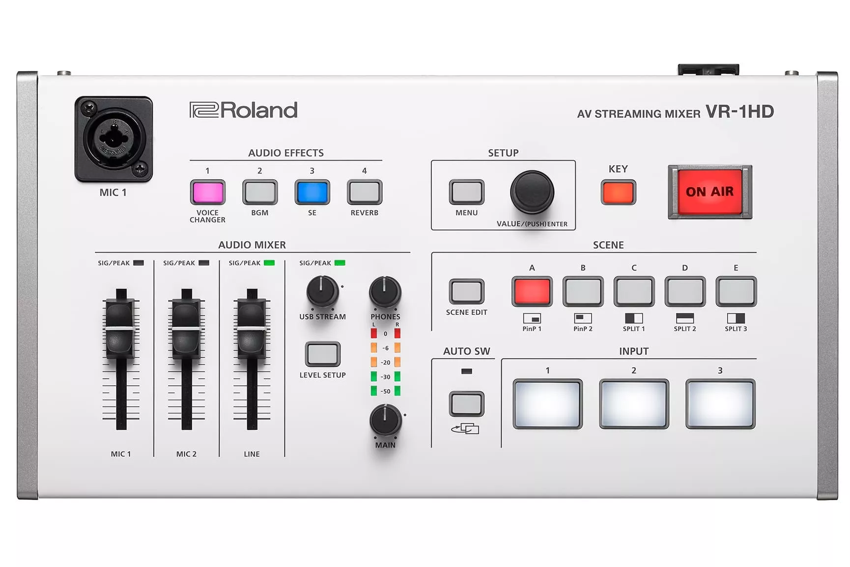 ROLAND AUDIO/VIDEO STREAMING MIXER - VR-1HD