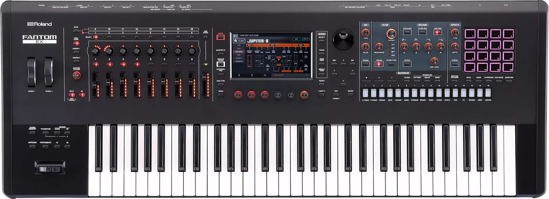 Roland FANTOM 6 EX 61 Key Synthesizer Keyboard