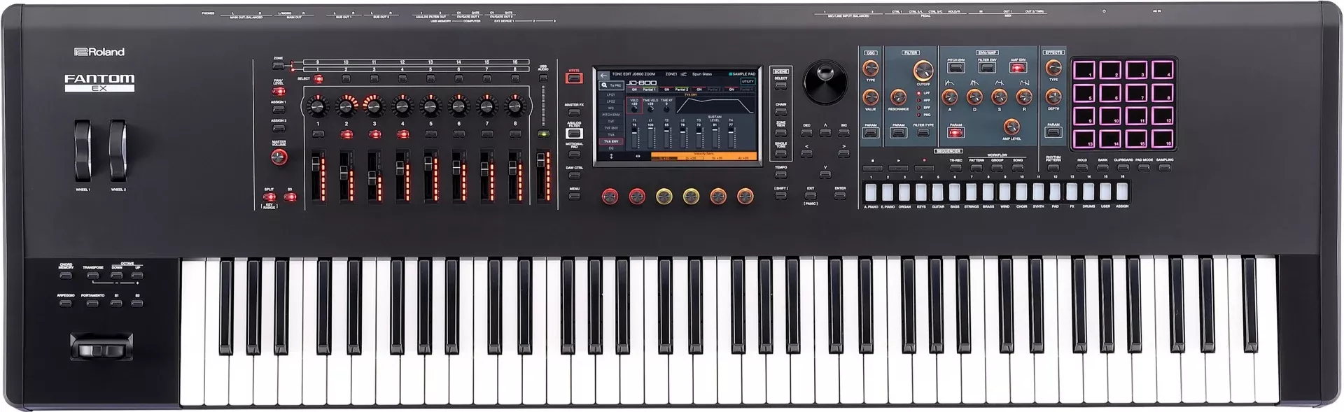 Roland FANTOM 7 EX 76 Key Synthesizer Keyboard