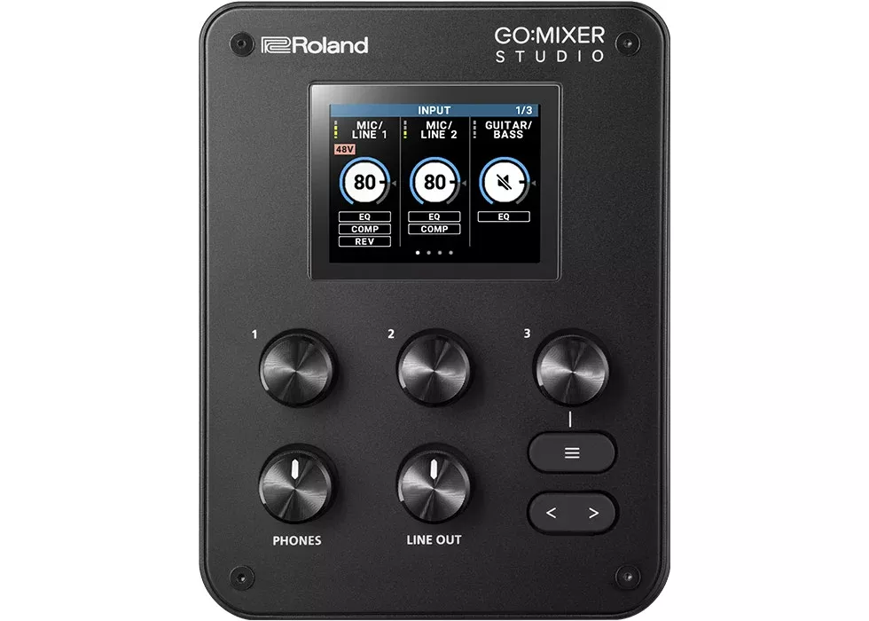 Roland GO:MIXER STUDIO Portable Audio Interface