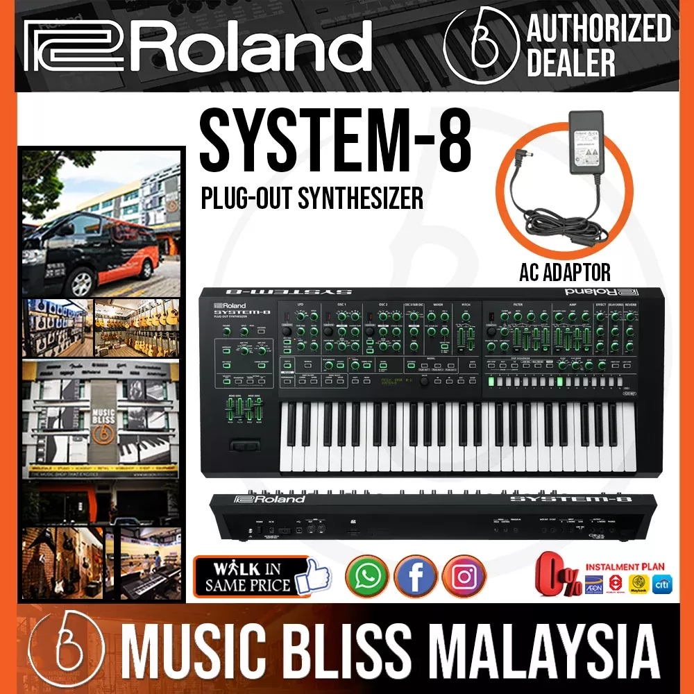 Roland System-8 49-key Plug-Out Synthesizer