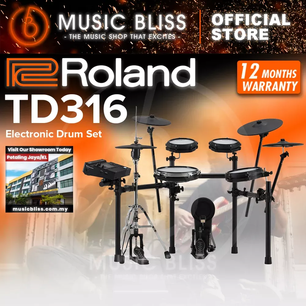 Roland V-Drums TD316 Electronic Drum Set - DRUM KIT (ONLY)