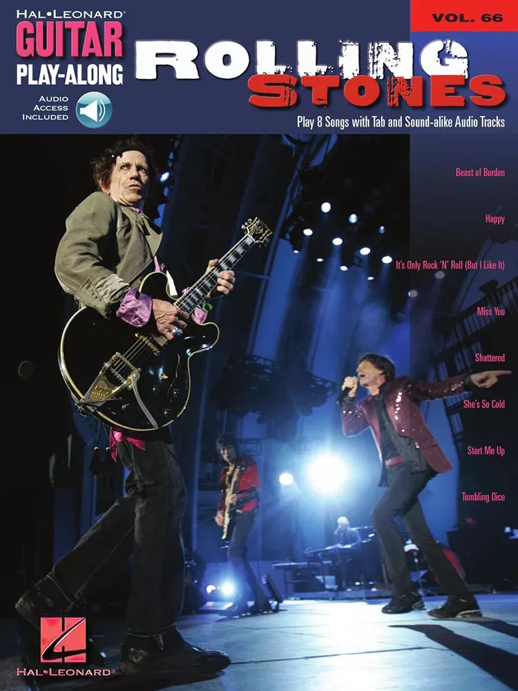 Rolling Stones Guitar Playalong Volume 66 BK/CD