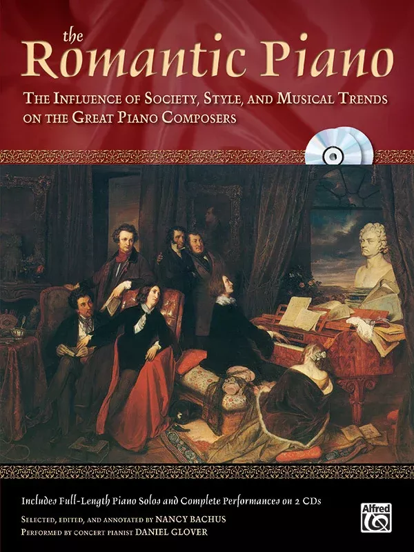 The Romantic Piano: Piano Book & 2 CDs