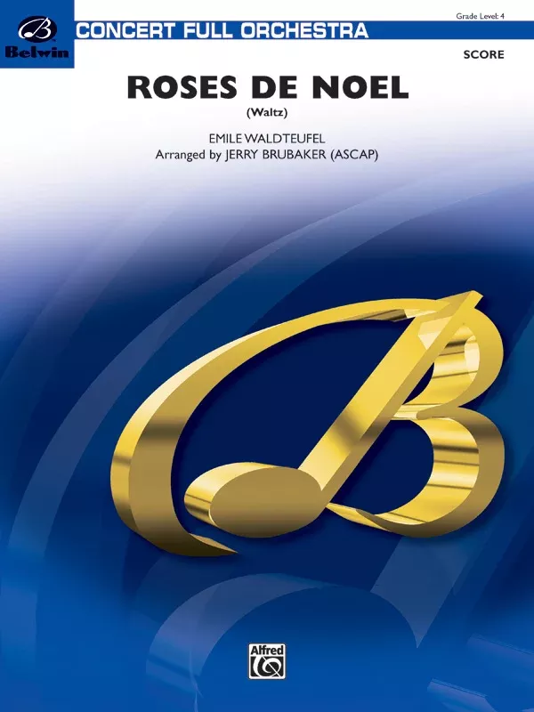 Roses de Noel (Waltz): Full Orchestra Conductor Score