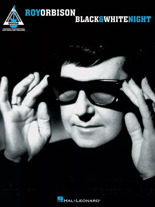 Roy Orbison Black & White Night Guitar Recorded Versions Softcover Tab