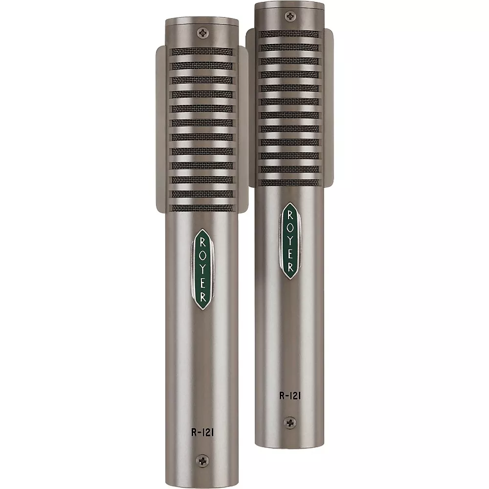 Royer R-121 Matched Ribbon Microphone Pair - Nickel