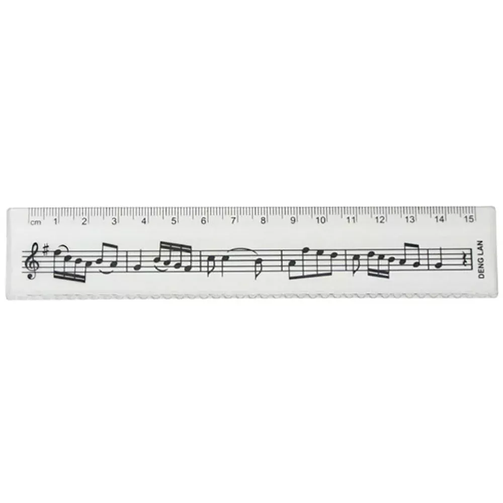 Ruler - 15cm Musical Notes