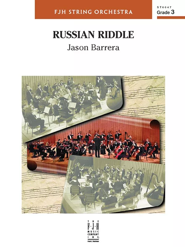 Russian Riddle: String Orchestra Conductor Score & Parts