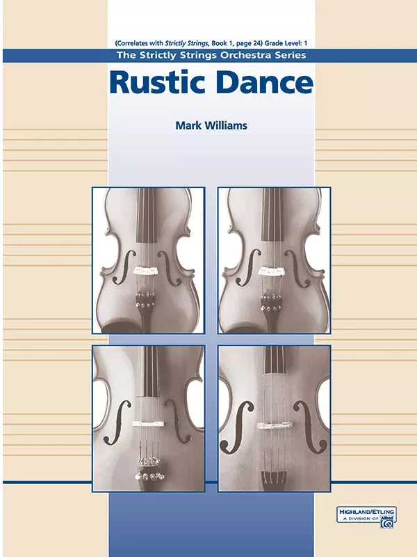 Rustic Dance: String Orchestra Conductor Score & Parts