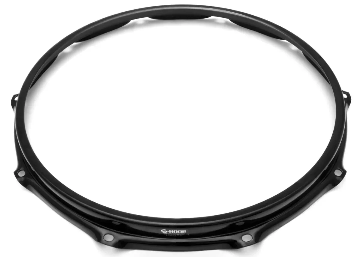 S Hoop 10" 6 Lug - Black