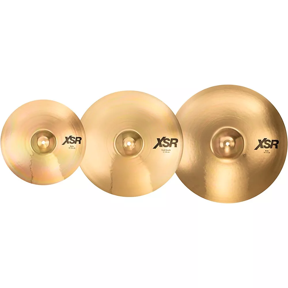 SABIAN XSR Series Performance Set With Free 18" Crash