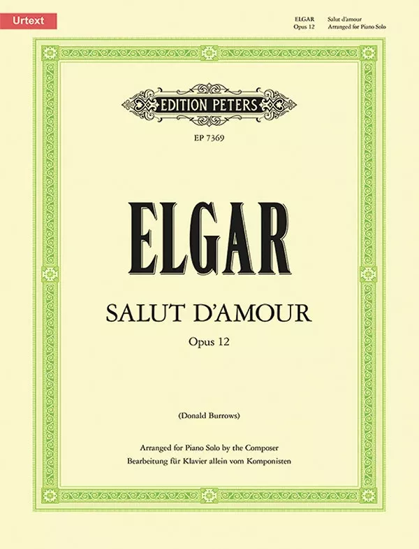 Salut d'amour Op. 12: Piano (Solo)