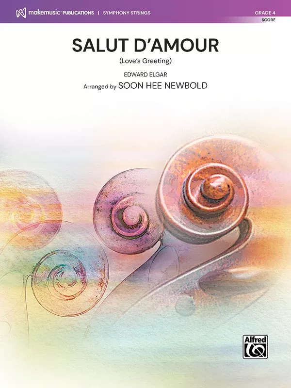 Salut d'Amour: String Orchestra Conductor Score