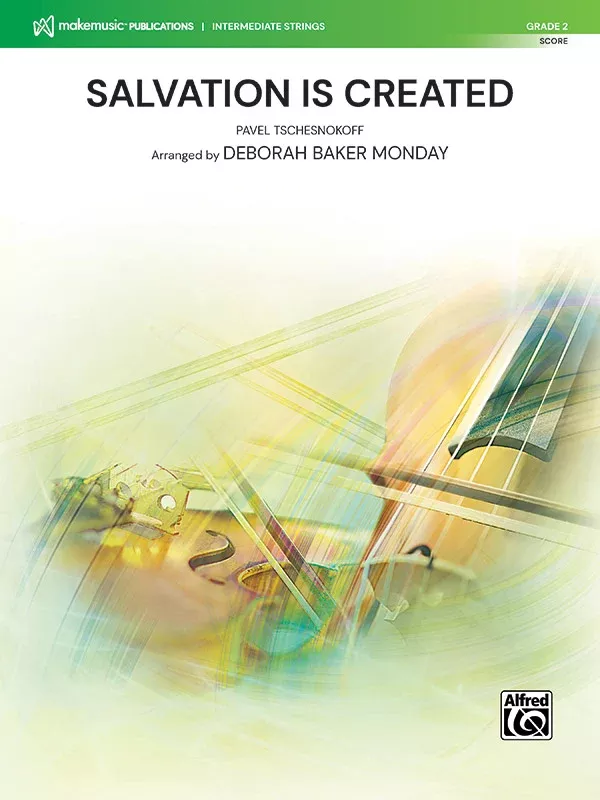 Salvation is Created: String Orchestra Conductor Score