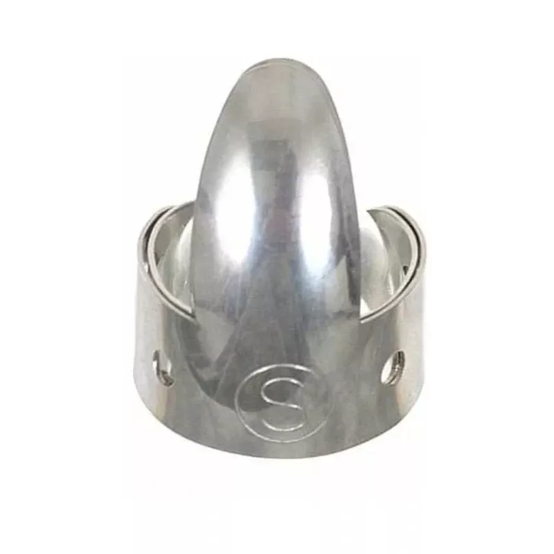 Sammy Shelor Stainless Steel Fingerpicks, Wide Band