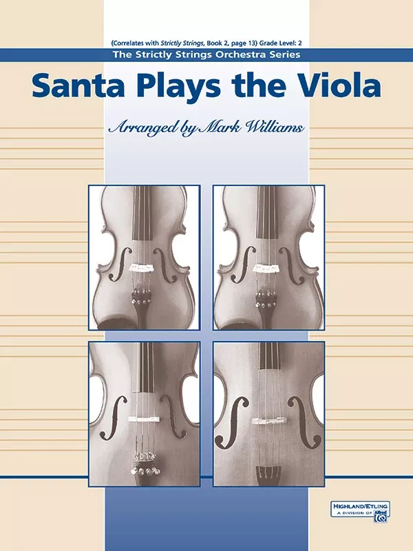 Santa Plays the Viola: String Orchestra Conductor Score