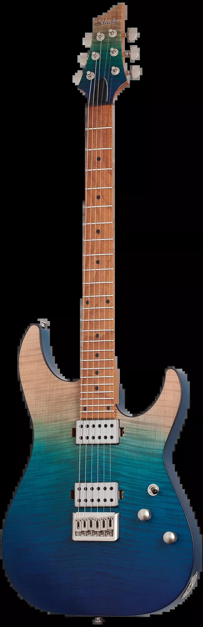 Schecter C-1 Standard Plus Electric Guitar - Blue Fade