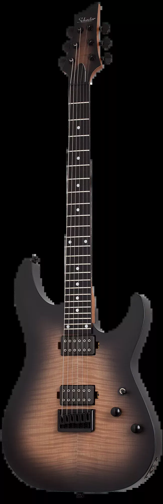 Schecter C-1 Standard Plus Electric Guitar - Ember Burst