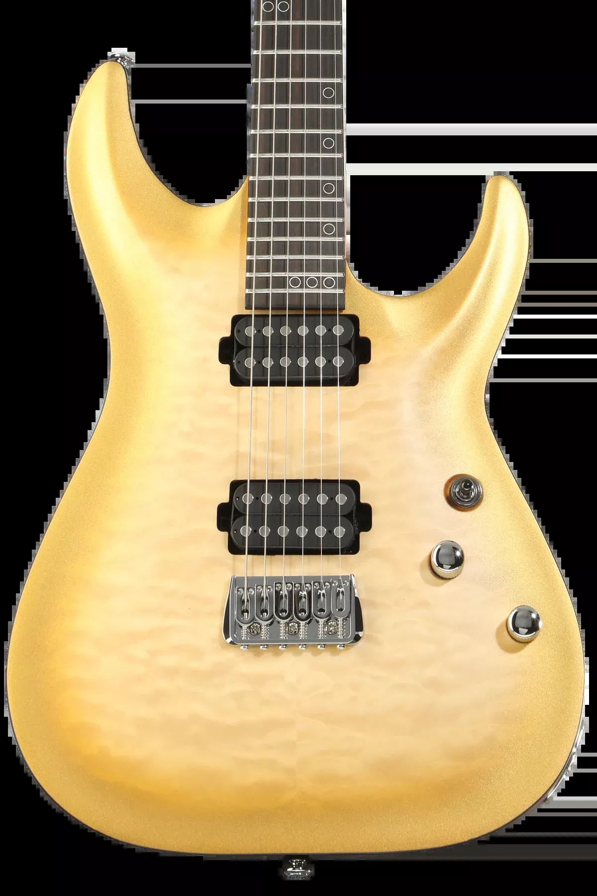 Schecter Omen Extreme-II Electric Guitar – Gold Rush