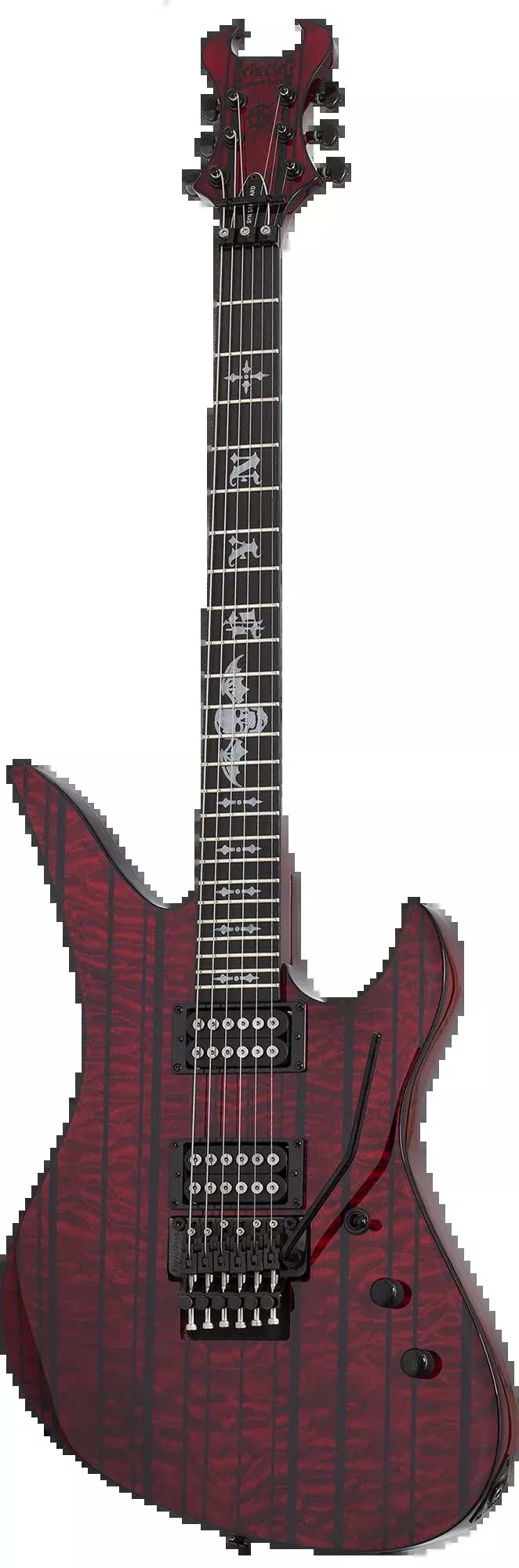Schecter Synyster Standard Plus Electric Guitar - Trans Deep Red
