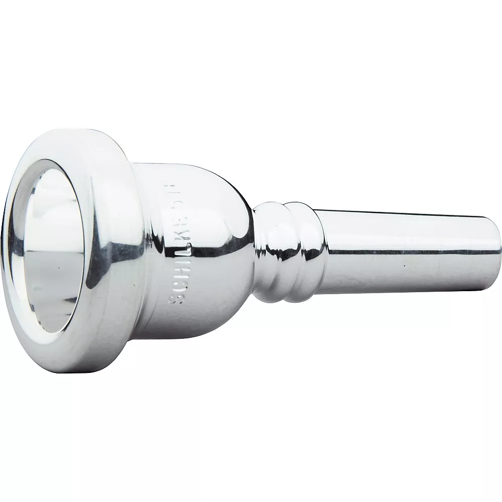 Schilke Standard Large Shank Trombone Mouthpiece in Silver 51B Silver