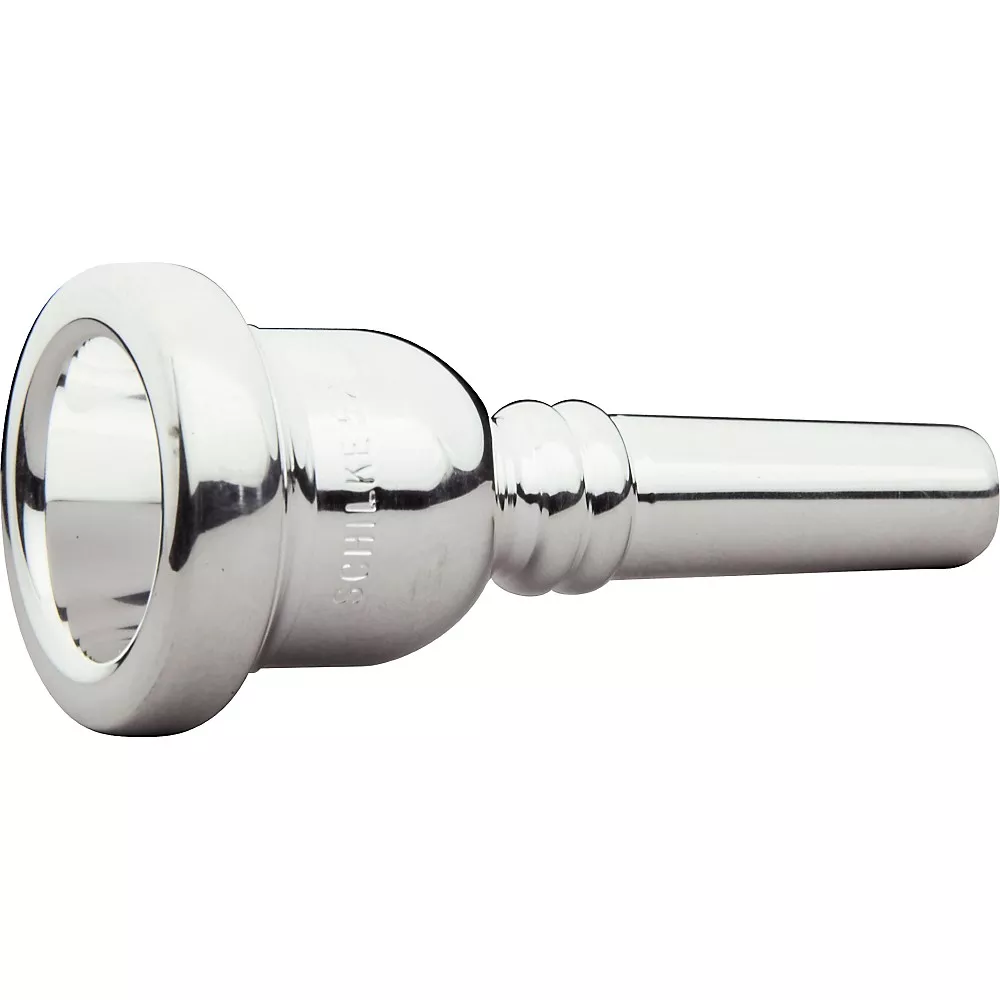 Schilke Standard Large Shank Trombone Mouthpiece in Silver 52 Silver