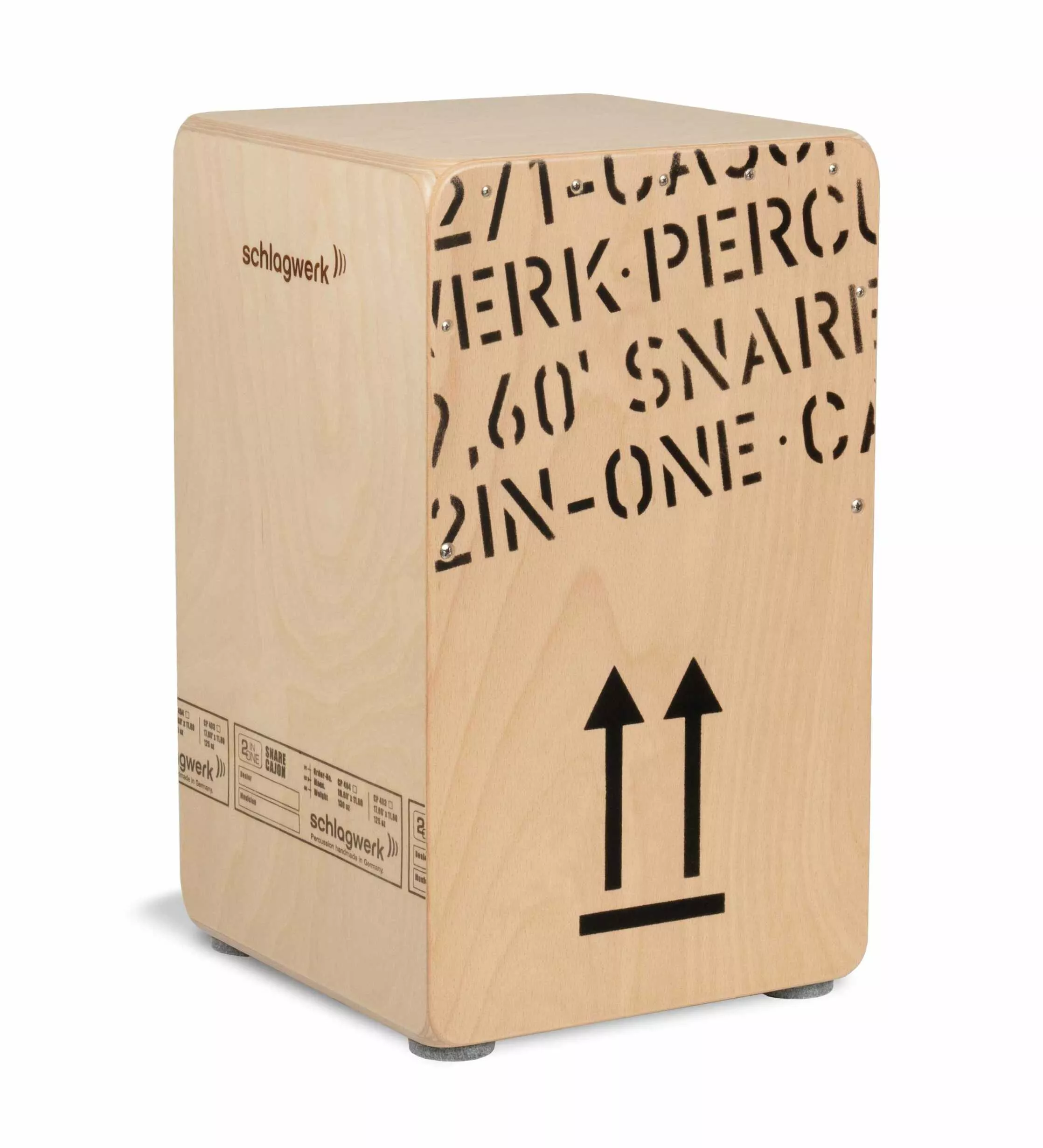Schlagwerk Cajon 2inOne Nature large