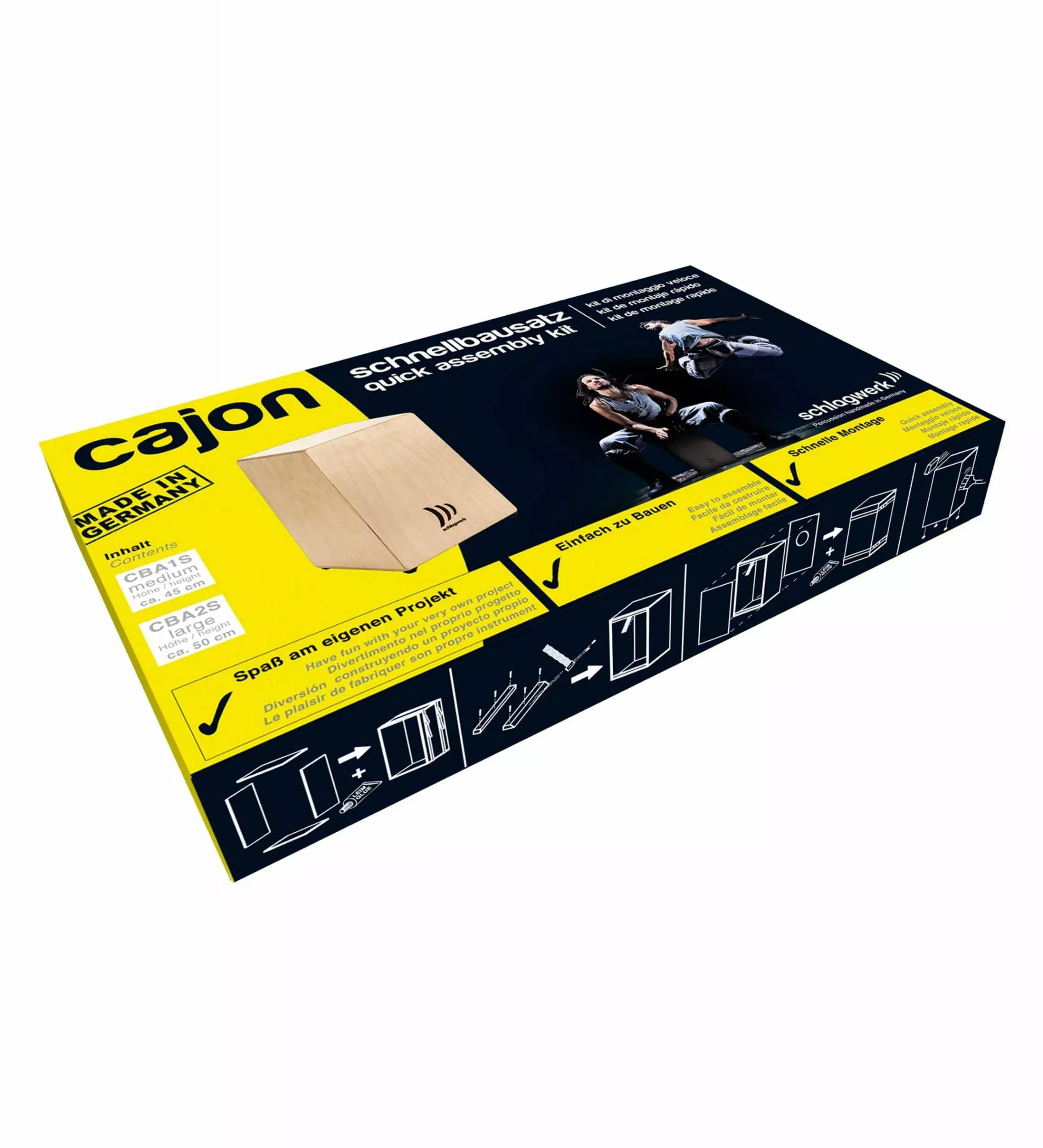 Schlagwerk Cajon Assembly Kit medium
