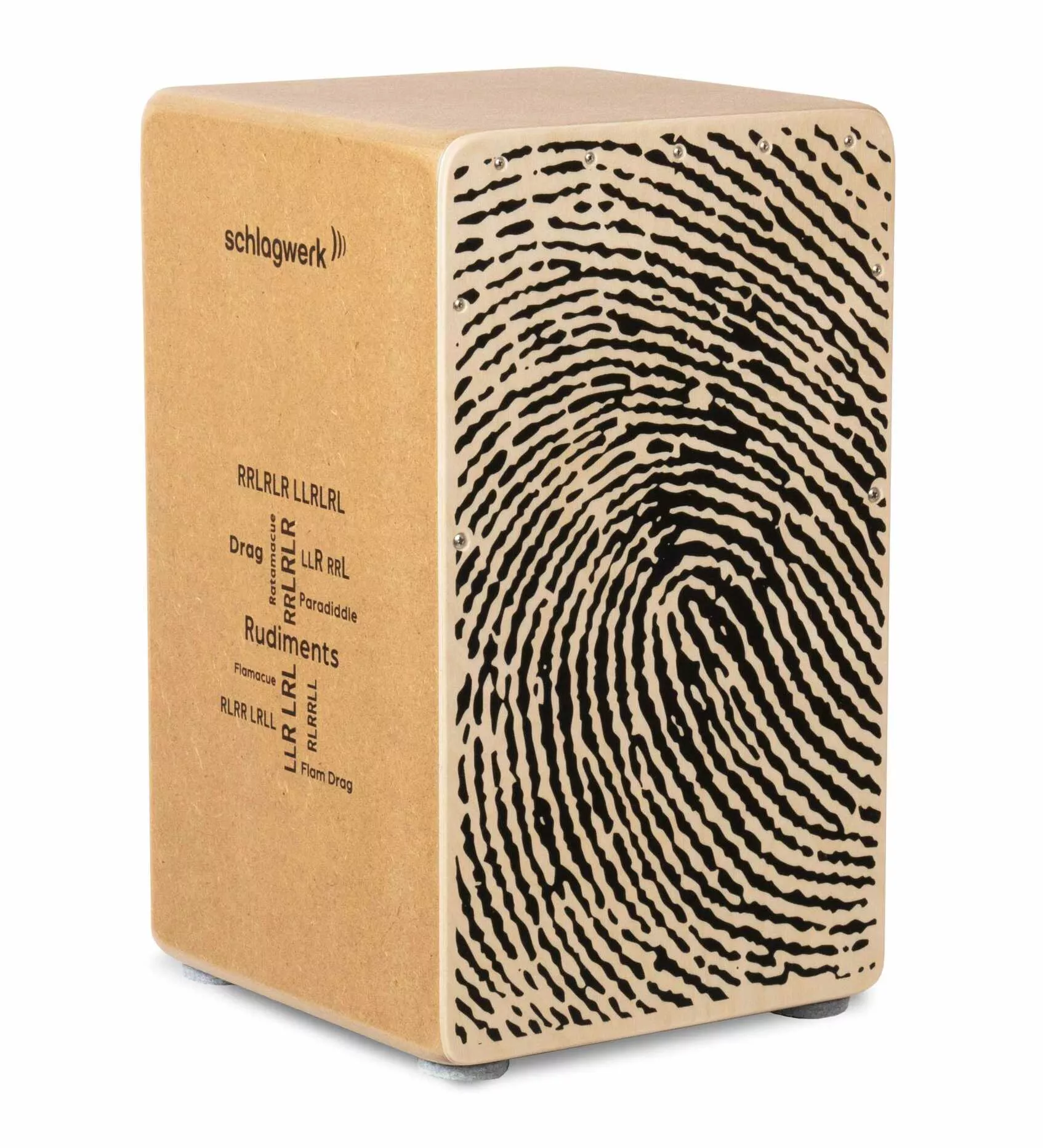 SCHLAGWERK CAJON RUDIMENTS FINGER PRINT LARGE