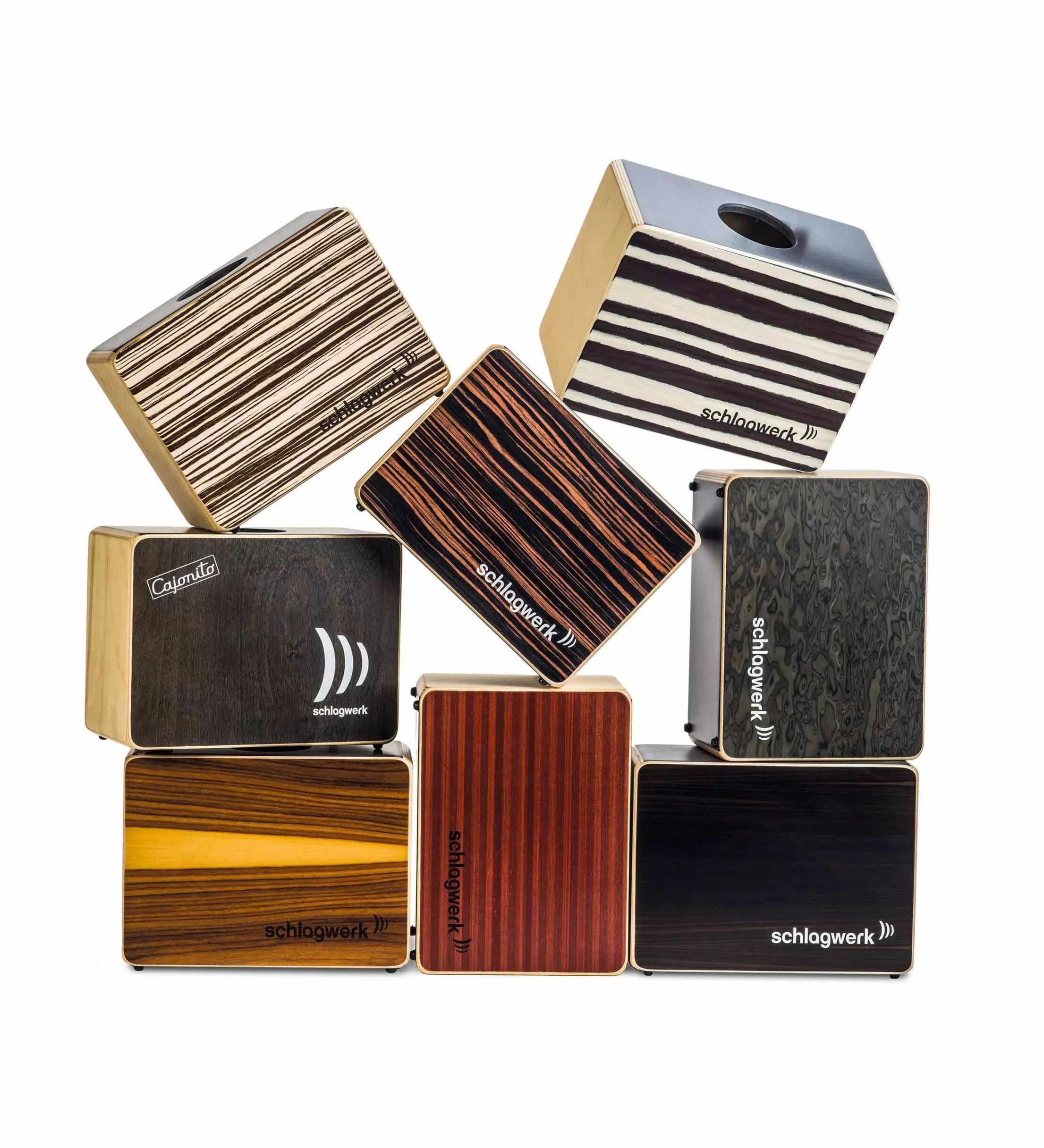 Schlagwerk Cajonito "surprise" material mix