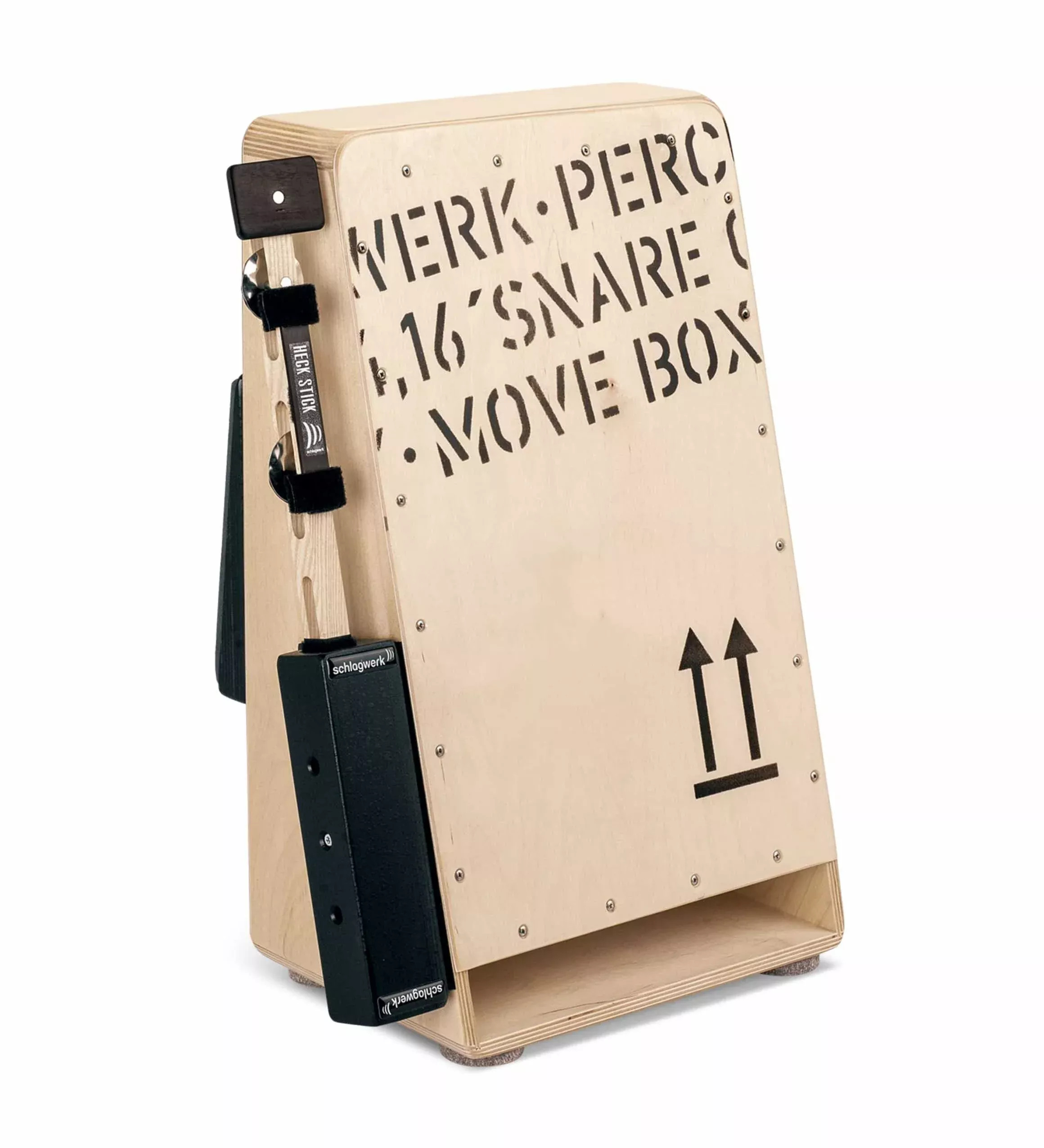 Schlagwerk Move Box / Walk Cajon incl. Heck Stick