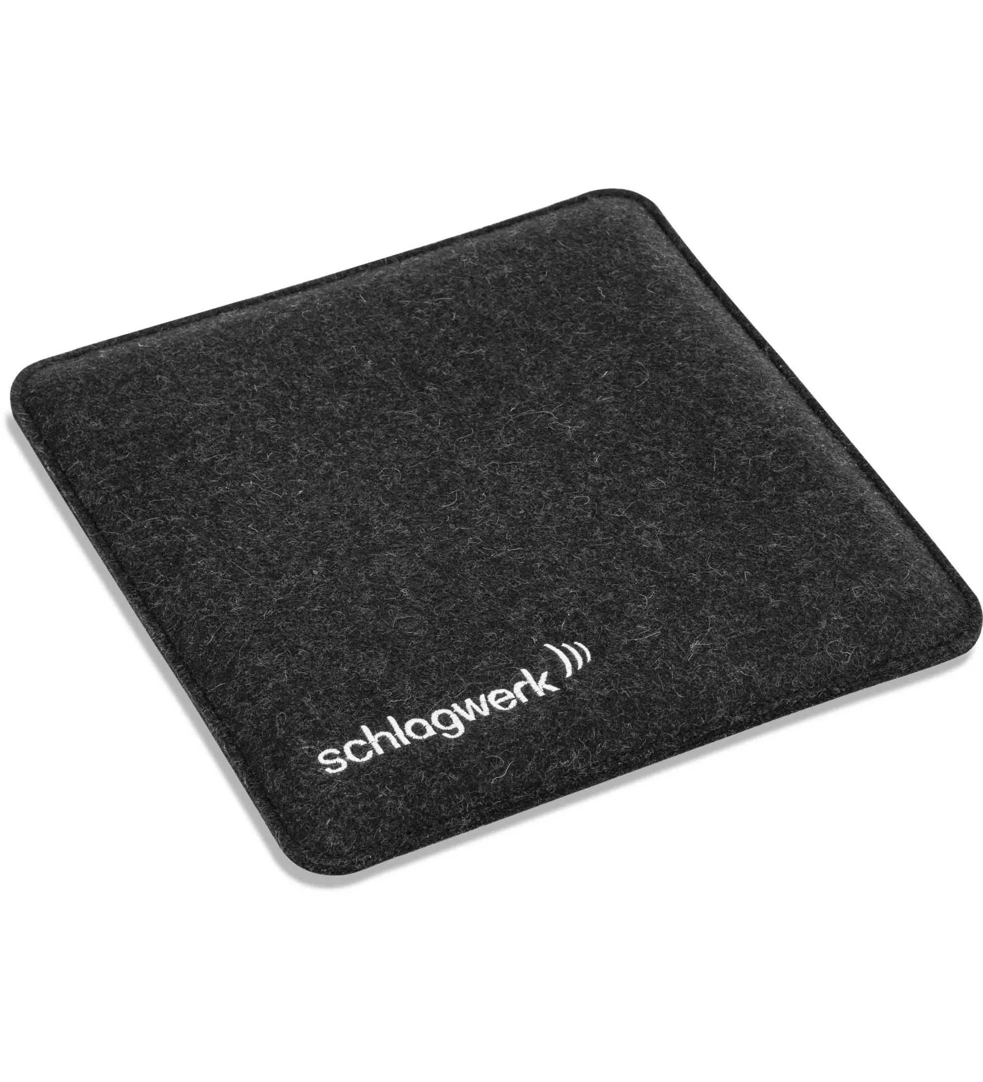 Schlagwerk Natural felt pad black