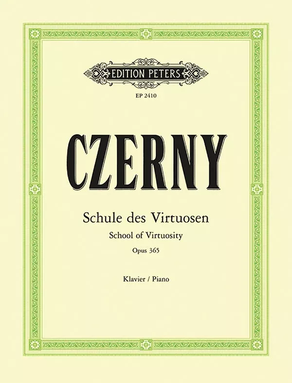 School of Virtuosity Op.365: Piano Studies