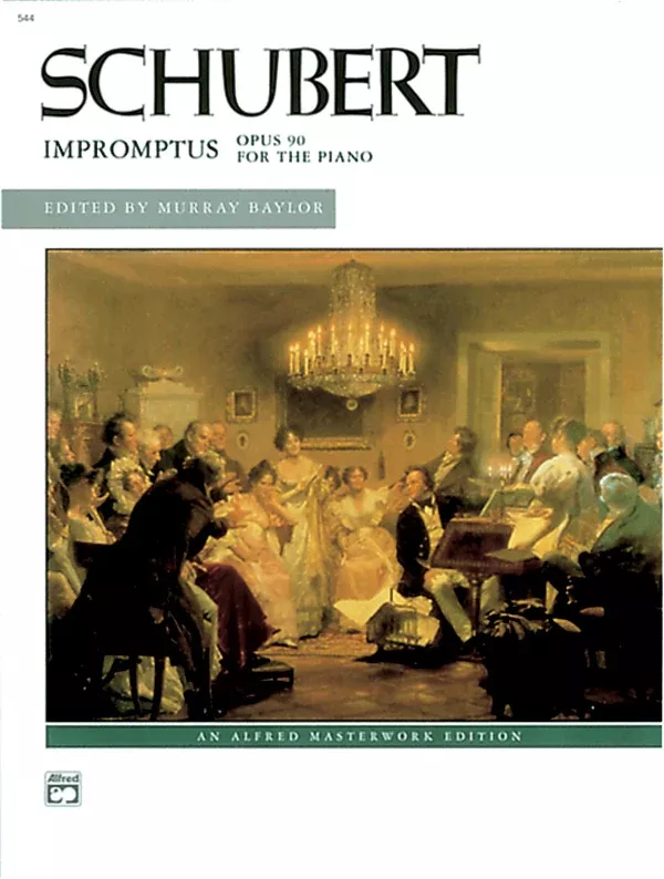Schubert: Impromptus, Opus 90: Piano Book