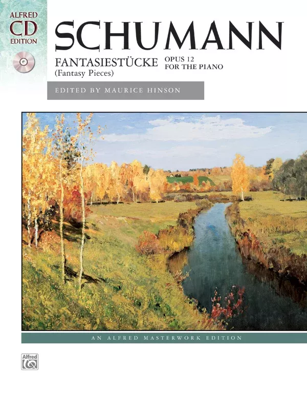 Schumann: Fantasiestücke, Opus 12: Piano Book & CD