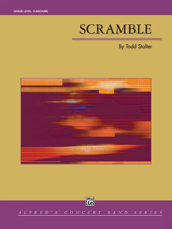 Scramble: Concert Band Conductor Score & Parts