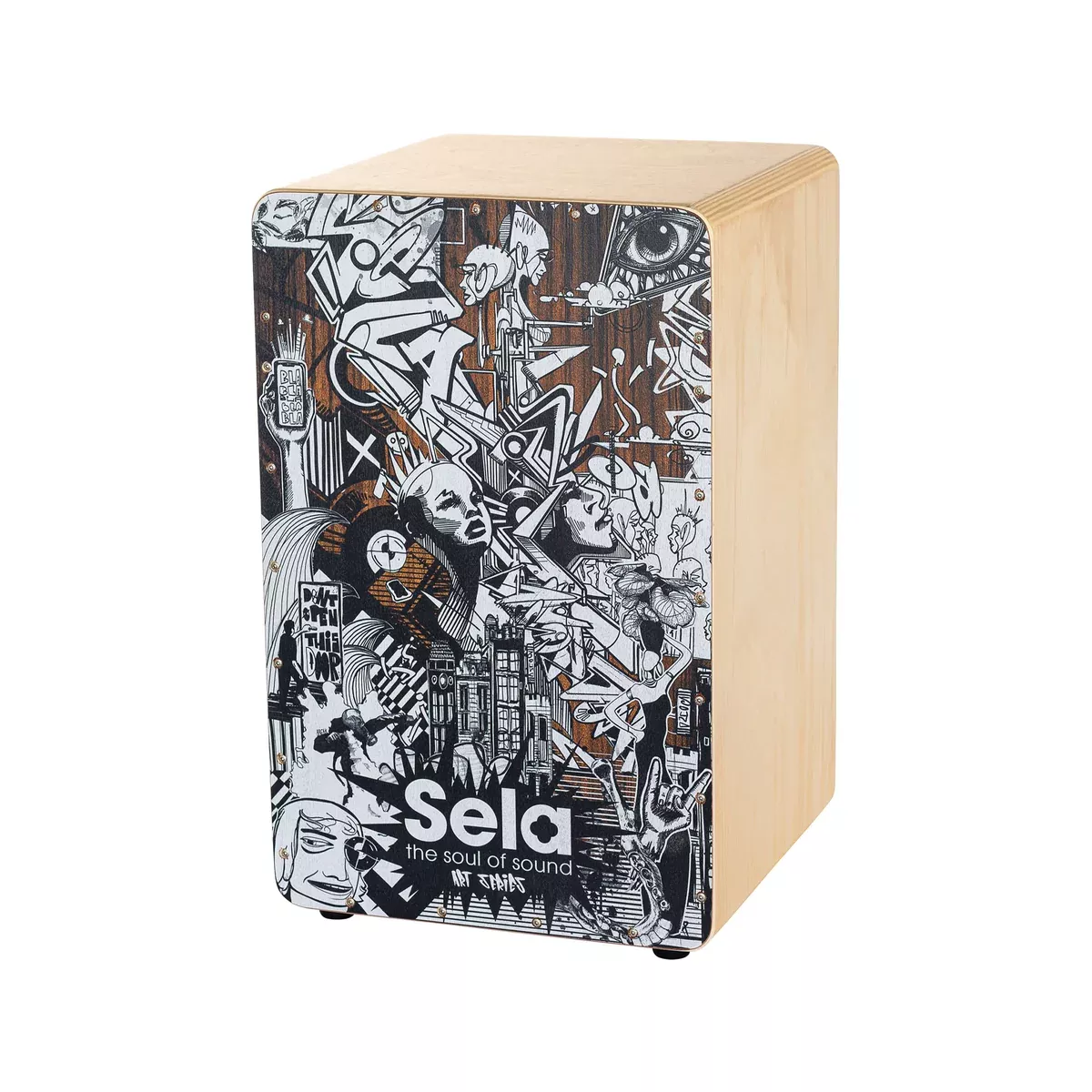 Sela SE-173 Art Series Cajon, Sketch