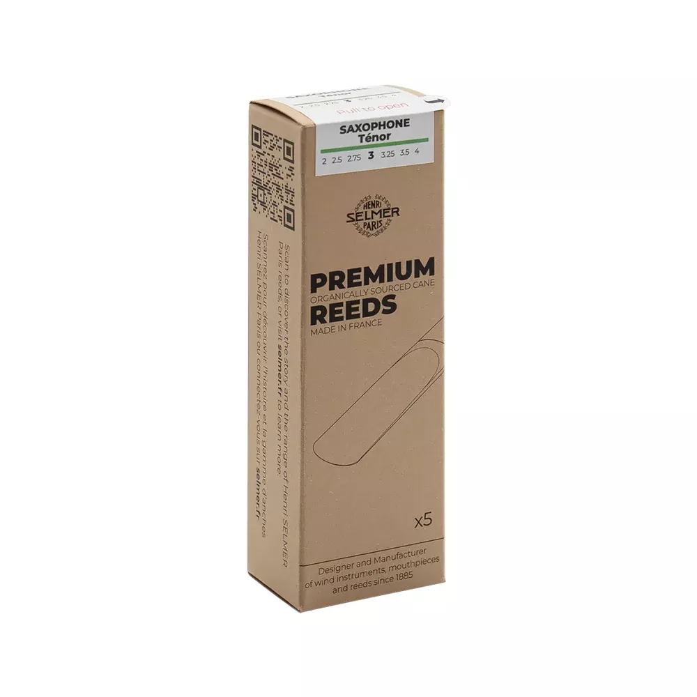 Selmer Paris Tenor Saxophone Reeds – Box of 5