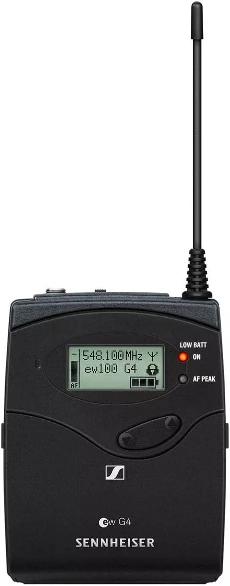 Sennheiser Bodypack Transmitter With 1/8 Audio Input Socket (Ew Connector) Frequency Range: 1G8 (1785 - 1800 Mhz)