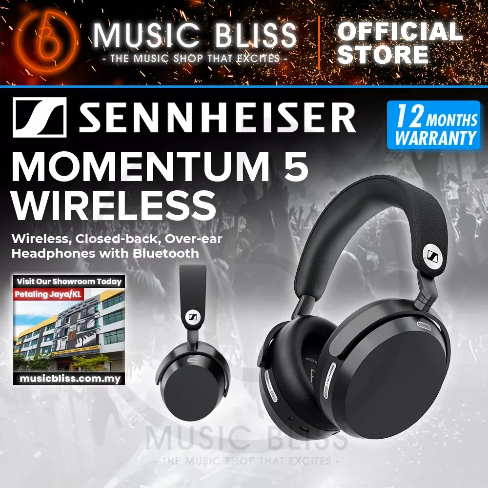 Sennheiser Momentum 5 Wireless Headphones - Black