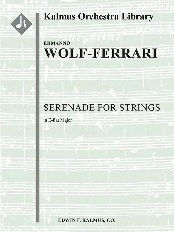 Serenade for Strings in E-flat: String Orchestra, Conductor Score & Parts