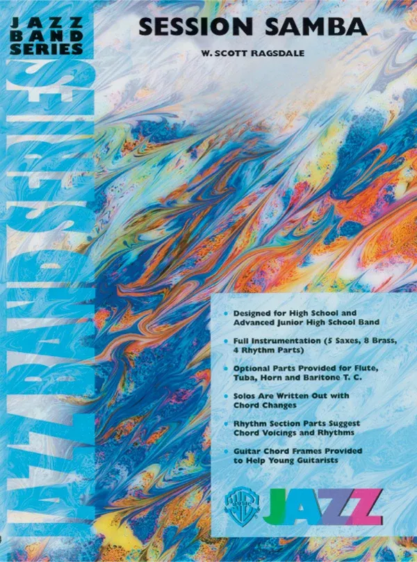 Session Samba: Jazz Ensemble Conductor Score & Parts